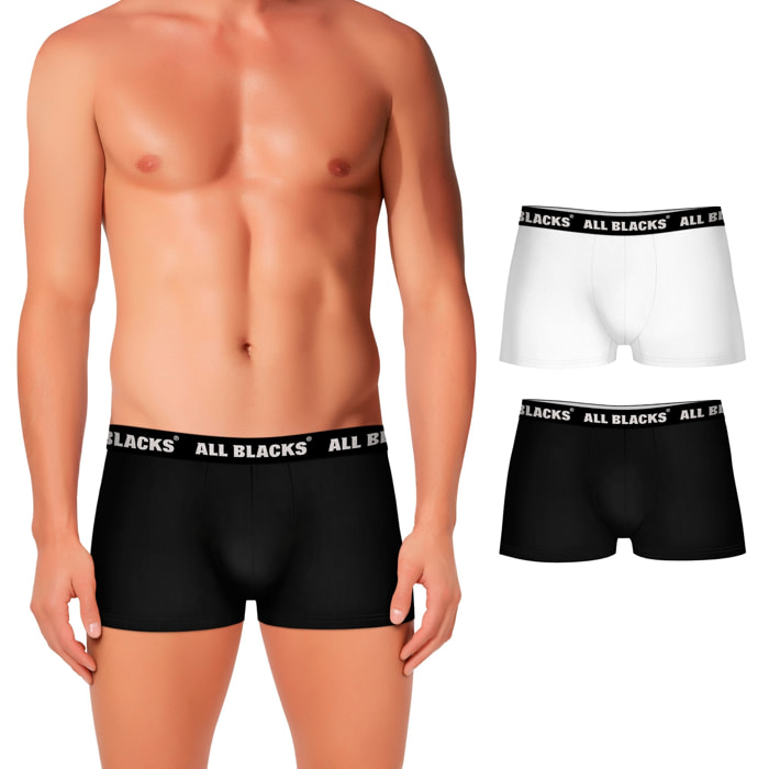 Pack 5 calzoncillos boxer ALL BLACKS para hombre en varios colores