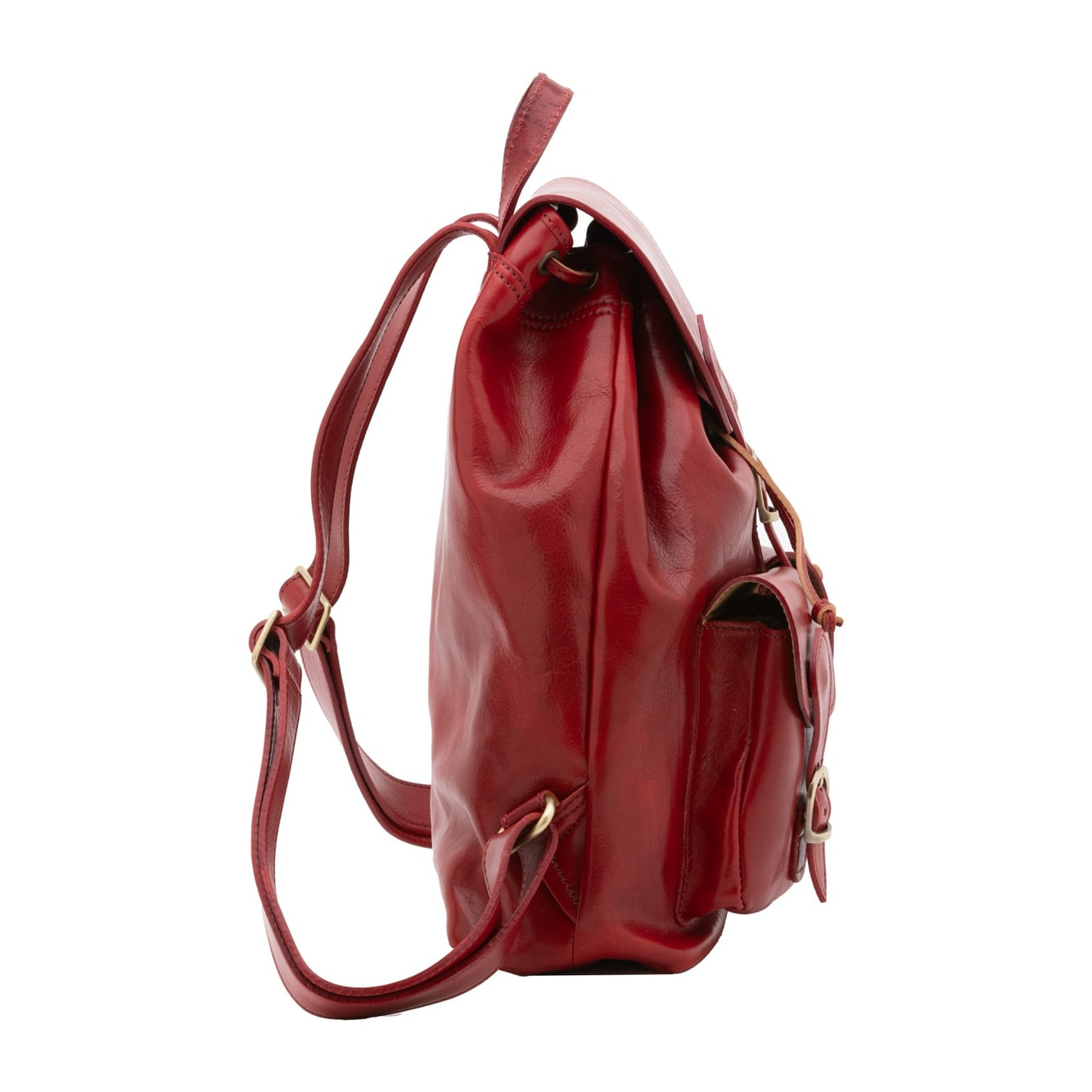 Borsa a spalla da donna - Modello False - Vera pelle - 37.0 x 30.0 x 13.0 cm