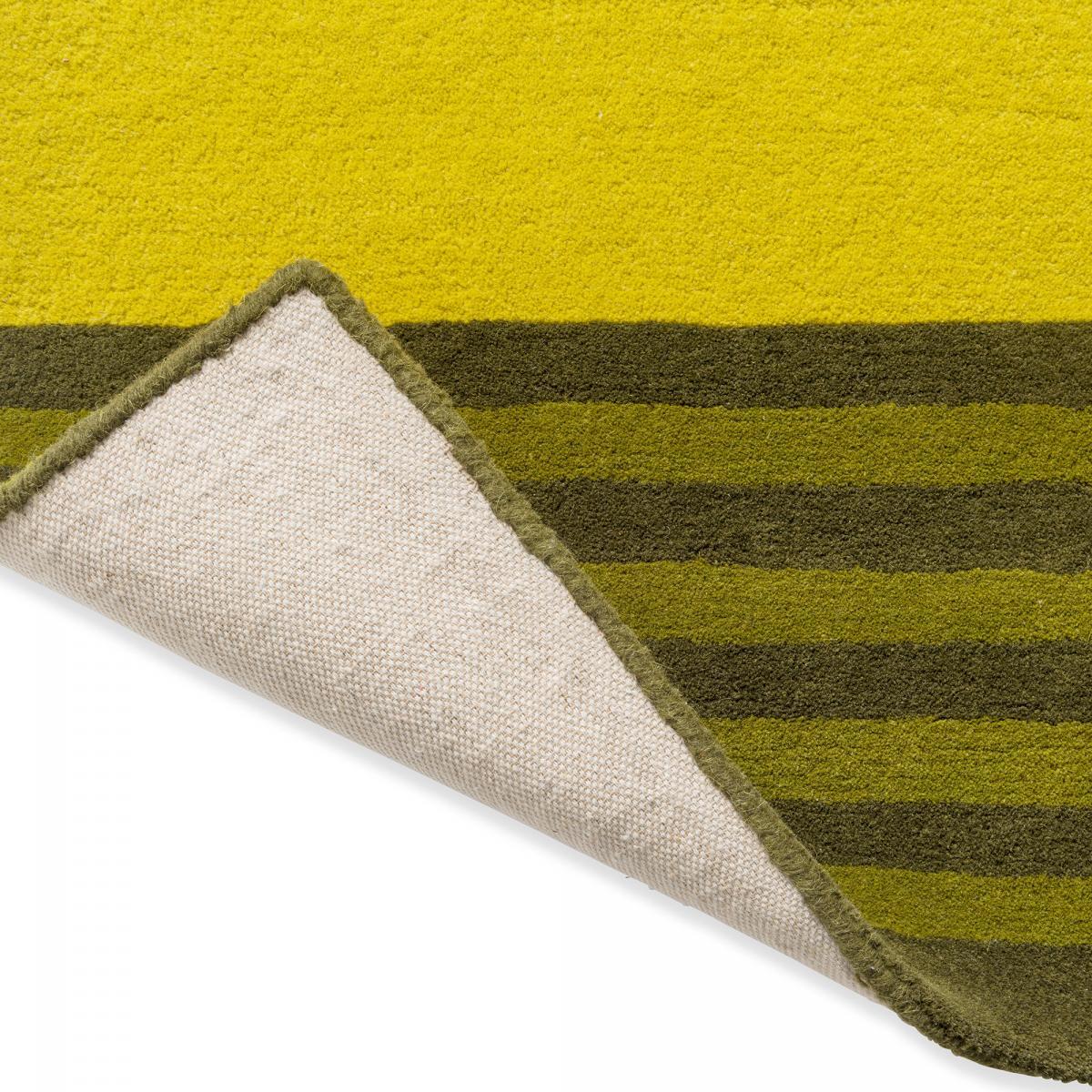 Tapis salon et chambre fait main en laine motif floral WAZA