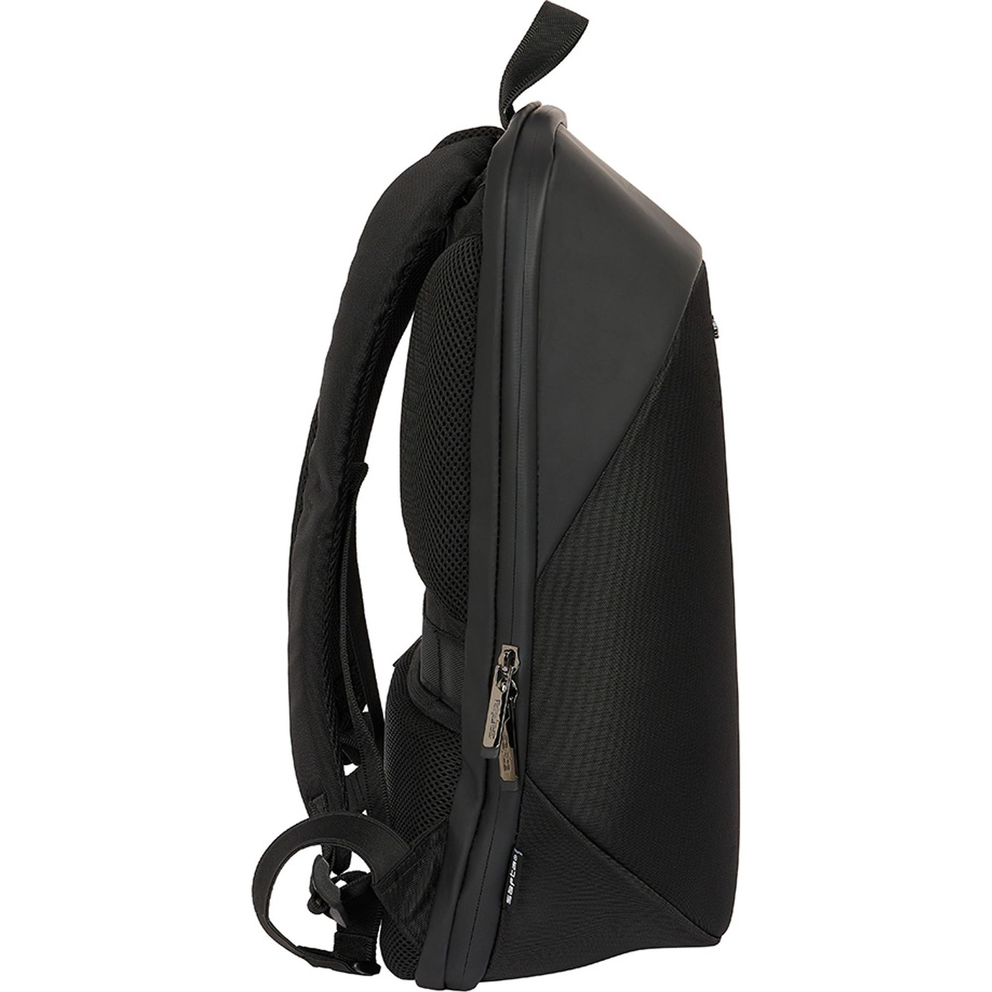 Mochila sistema reduccion de peso safta business "black"