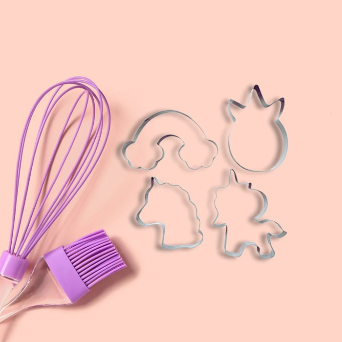 Set de 4 emporte-pièces licorne Zenker Emporte-pièces