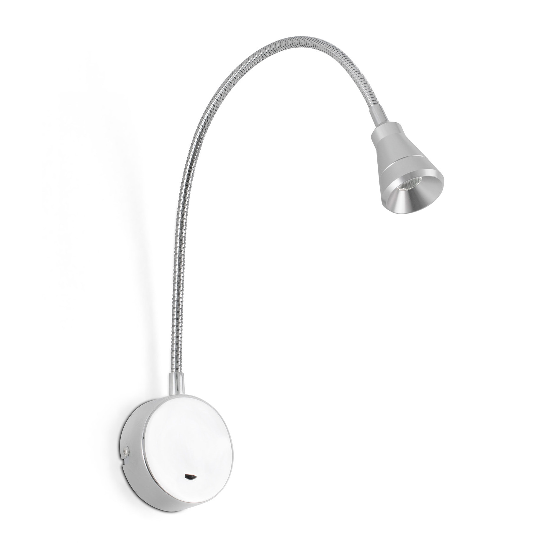 BEL Lampe applique lecteur chrome