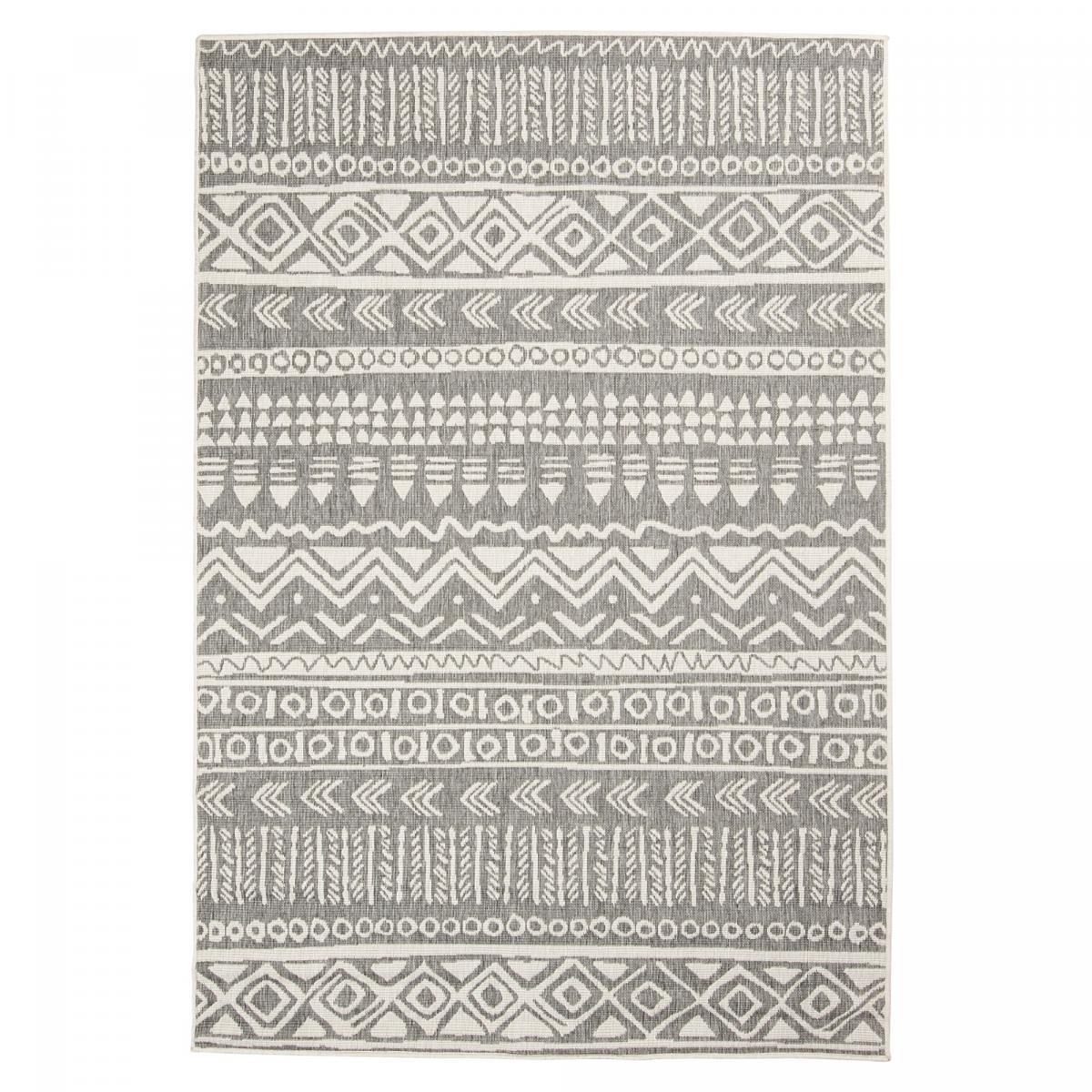 Tapis d'extérieur Bidi Reversible aux motifs géométriques
