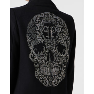 PHILIPP PLEIN Duke Long Coat Baroque Skull