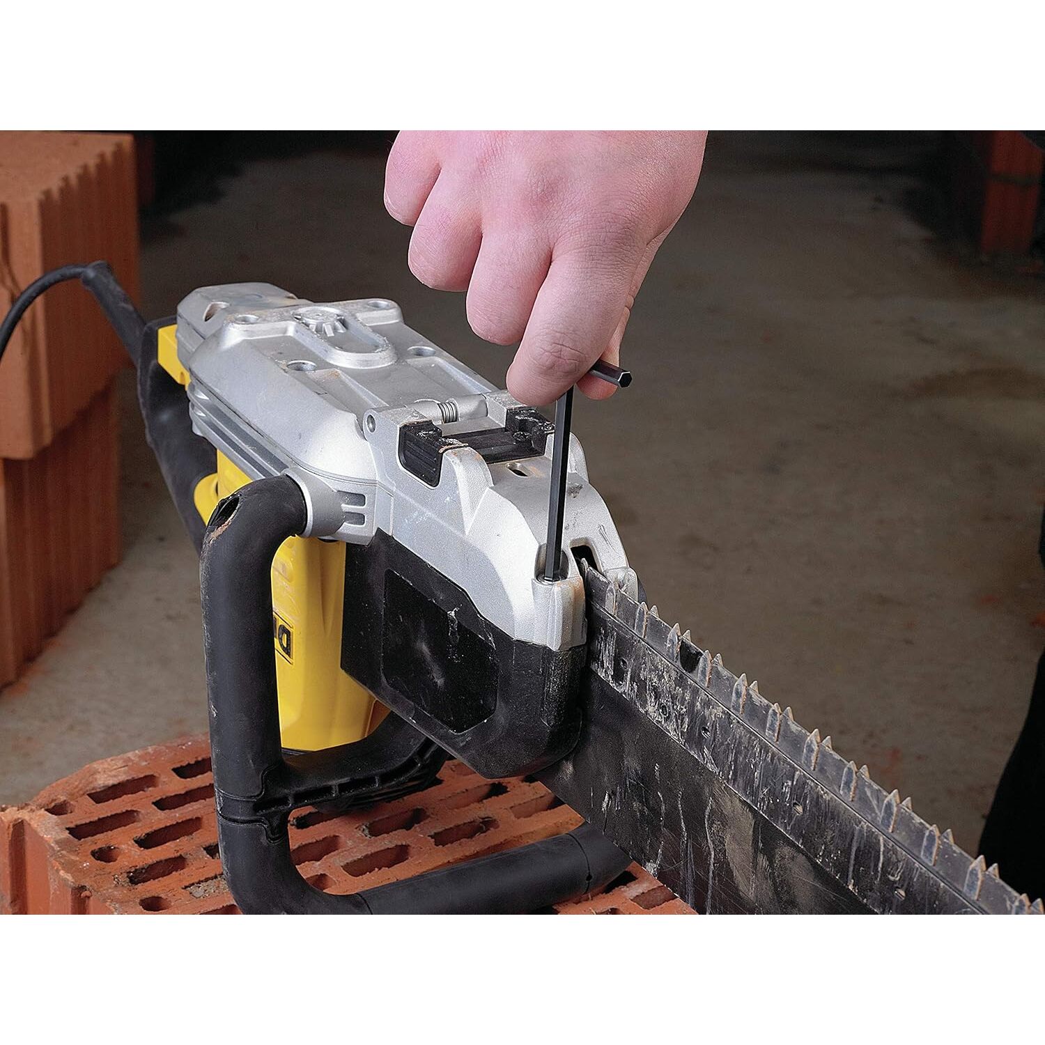 Scie alligator DEWALT 430 mm 1700 W + jeu de lames carbure 78 dents DT2976 - DEWALT - DWE398-QS