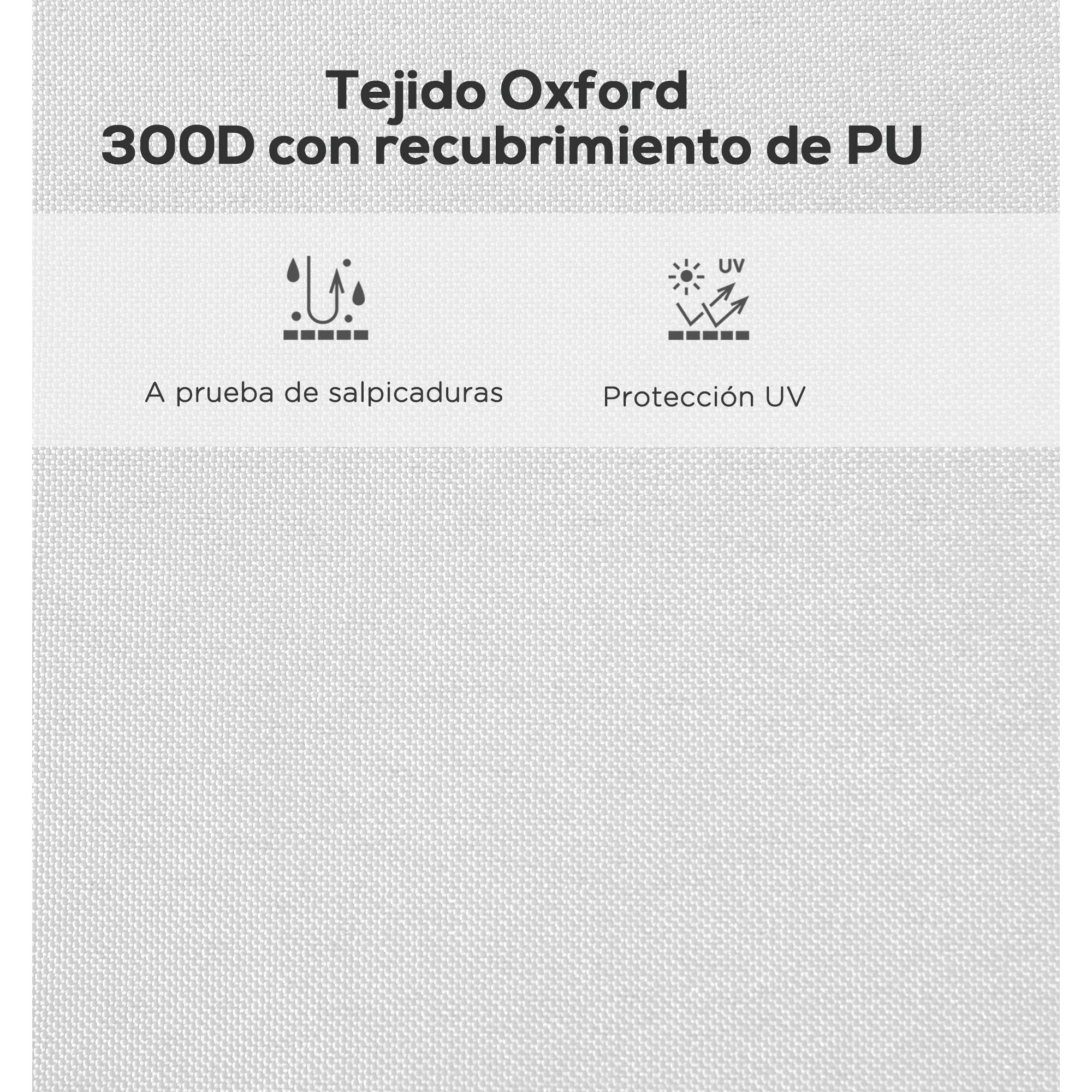 Techo de Carpa para Celebraciones 3x3 m Techo de Repuesto para Carpa Plegable de Tela Oxford con Techo Puntiagudo Impermeable y Anti-UV Blanco