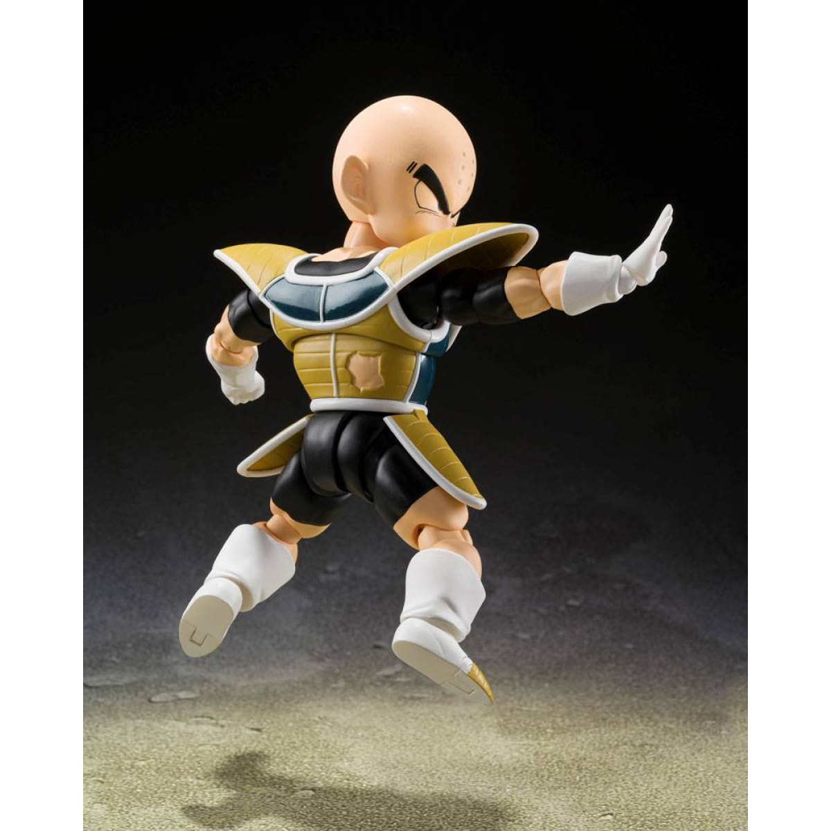 Dragon Ball Z S.h. Figuarts Figura Krillin vestitio da Battaglia 11 Cm Bandai