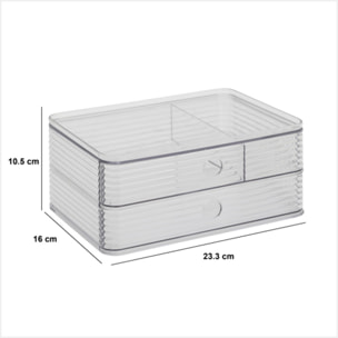 Organisateur de tiroir "Plastor" 23,3x10,5cm