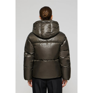 Chaqueta verde corta acolchada Sidney con detalles Polo Club