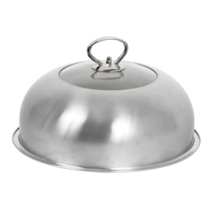 Cloche Cuisson Vitrée Inox - LE MARQUIER