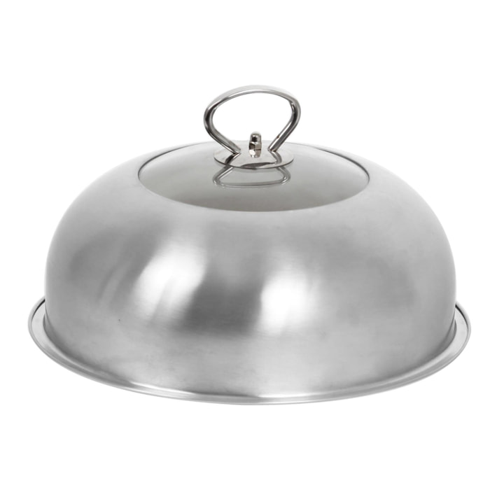Cloche Cuisson Vitrée Inox - LE MARQUIER
