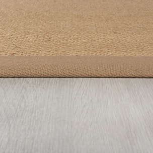 Tapis en jute antiderapant de couloir KIRA