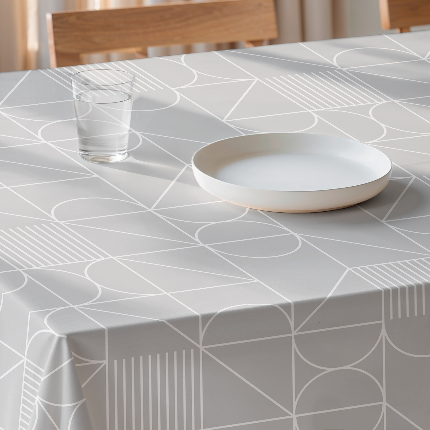 Mantel estampado antimanchas GORGIA PERLA