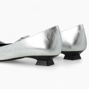 ZAPATOS DE SALÓN PLATEADOS BED5527