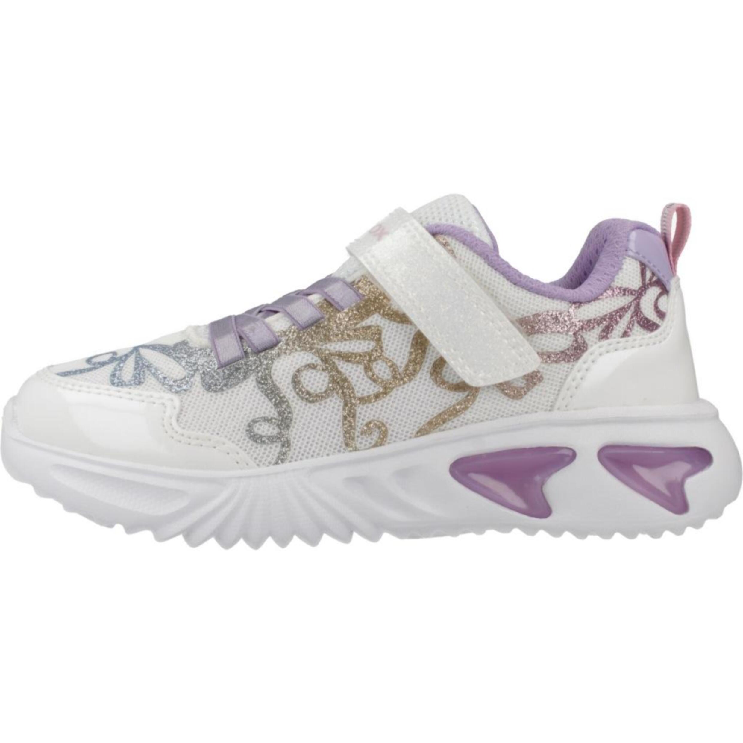 Zapatillas Niña de la marca GEOX  modelo J ASSISTER GIRL BLANCO