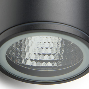 Forlight Aplique Ip54 Orion Double Emission Led 11,3W 3000K Negro 1135Lm