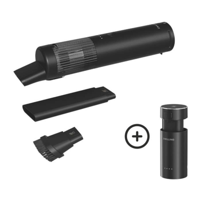 Aspirateur de table sans fil, Kit de démarrage avec batterie
