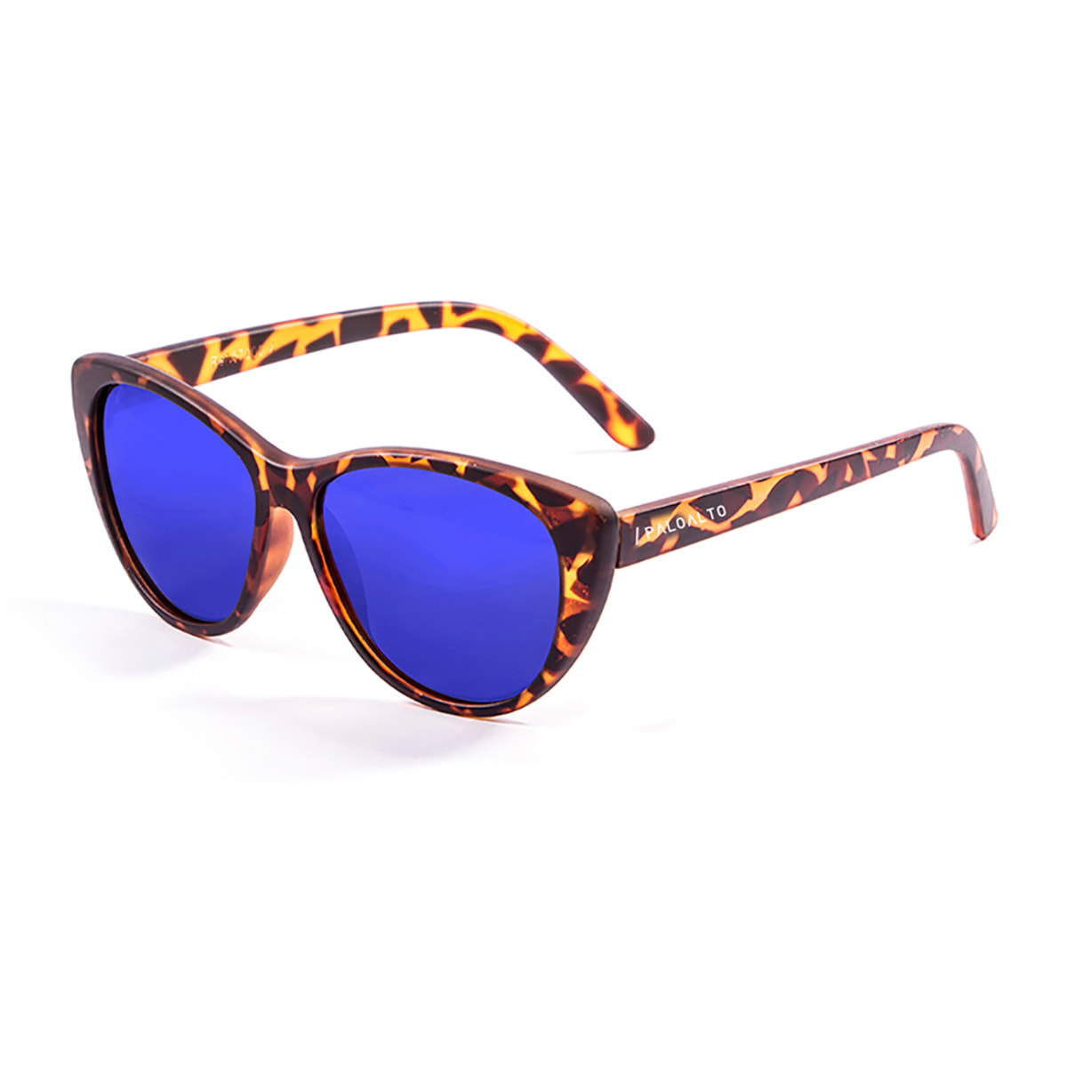 Gafas de sol PALO ALTO ZURRIOLOA - Demi marrón / Revo azul