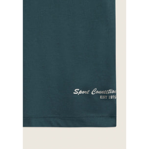 T-shirt Comfort Freddy Training con Dettagli Glitter