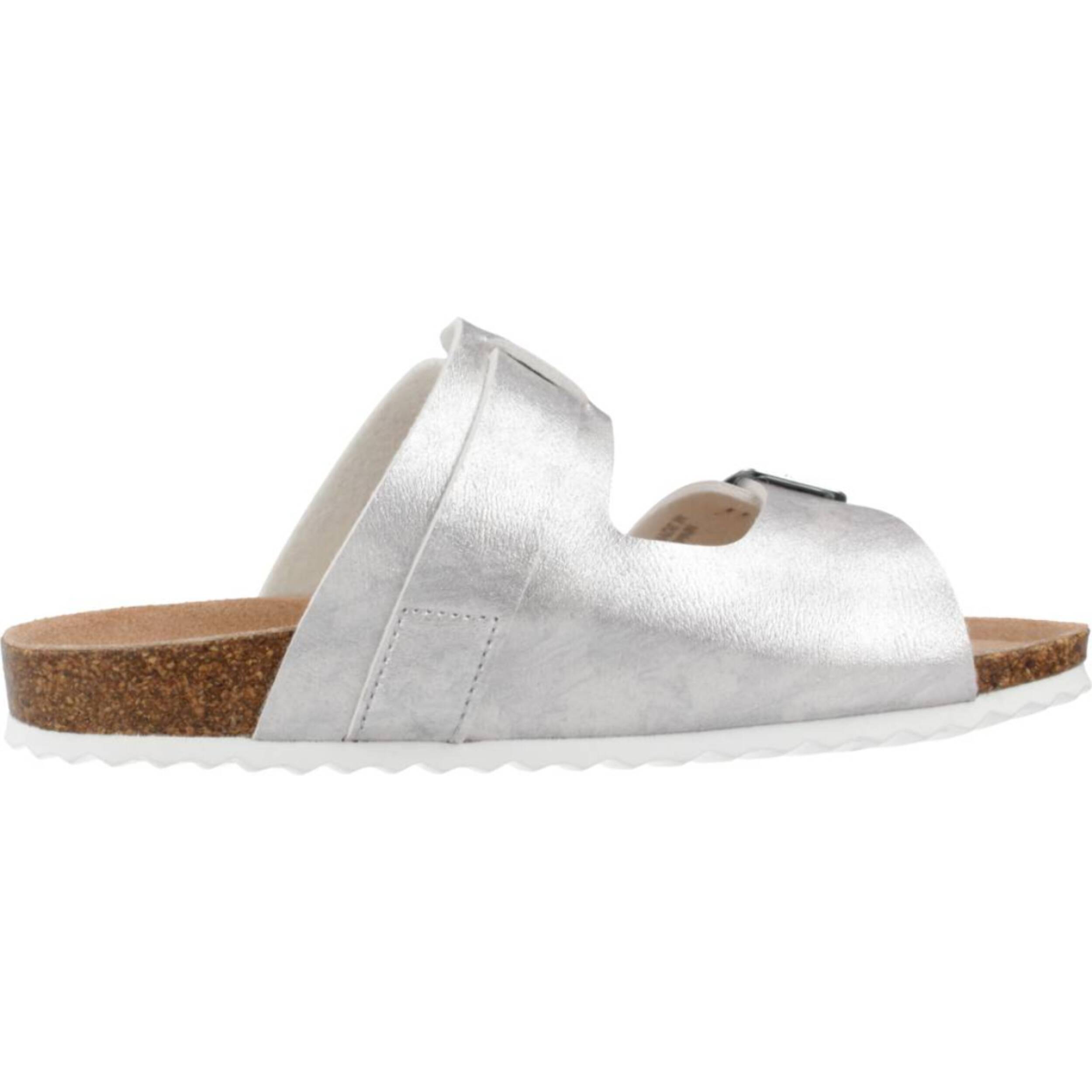 Sandalias Niña de la marca GEOX  modelo J ADRIEL GIRL PLATA