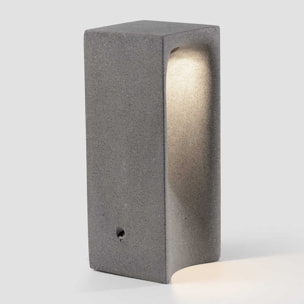 GROT 400 Lampada paletti muro grigio 2700K