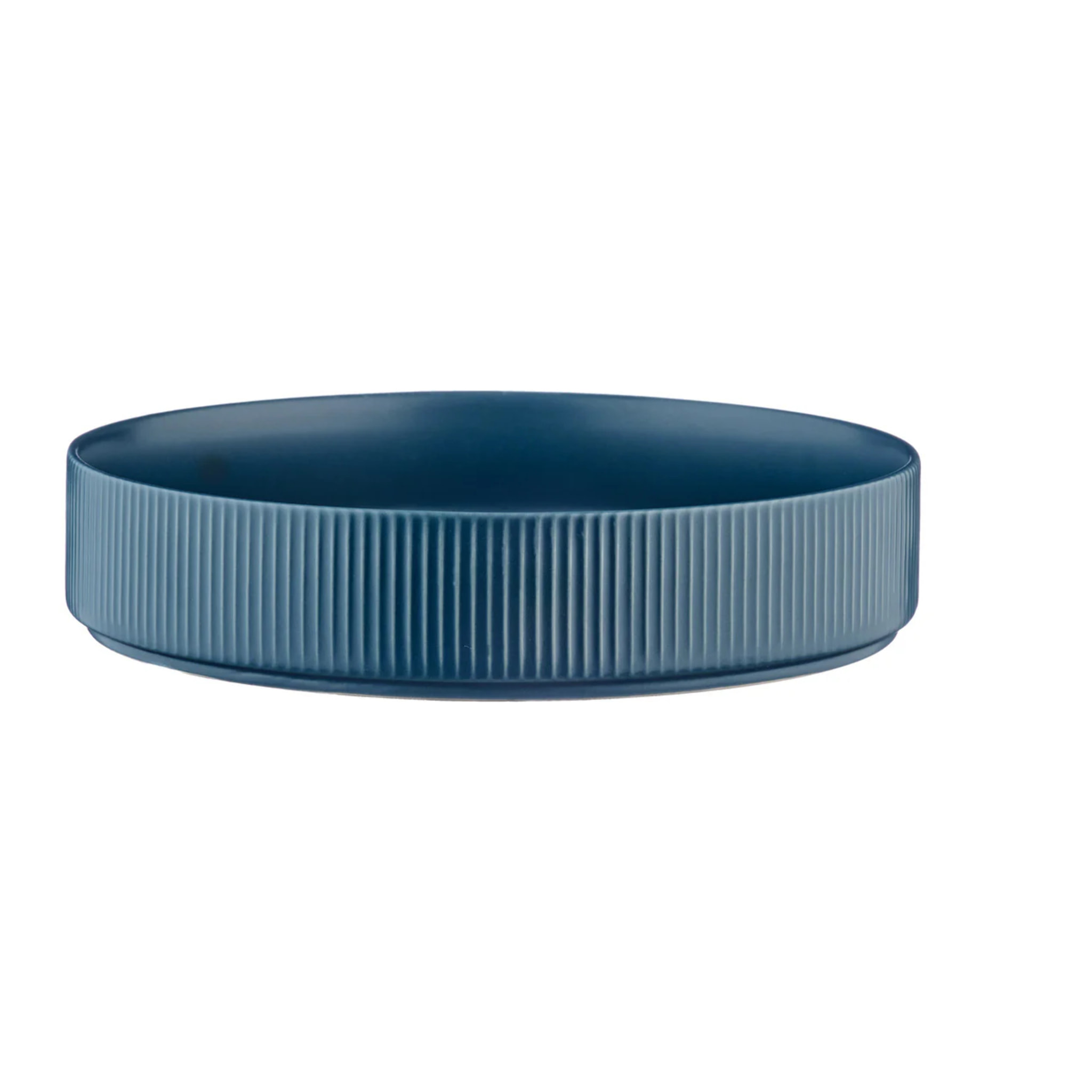 Assiette creuse SCANDI Ø21,5cm - 4 pièces - Marine