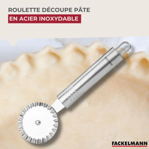 Roulette découpe pâte18 cm  Fackelmann Ovale limited edition