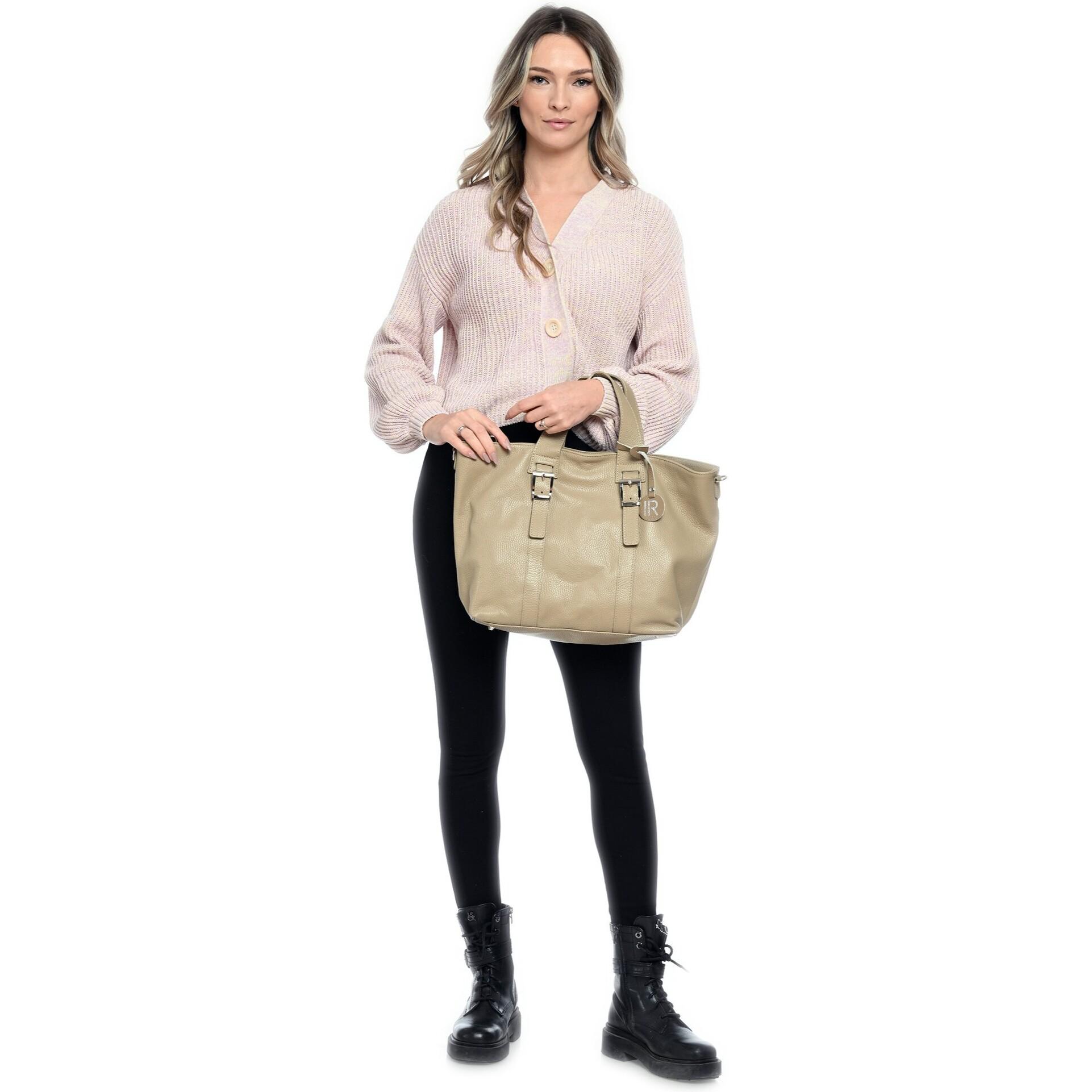 Borsa a mano Isabella Rhea Beige