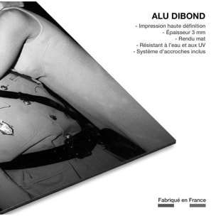 Tableau louis de funes et le gendarme à new york  Tableau alu Dibond