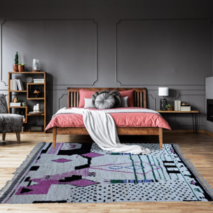 Authentique tapis berbère fait à la main en laine GALE
