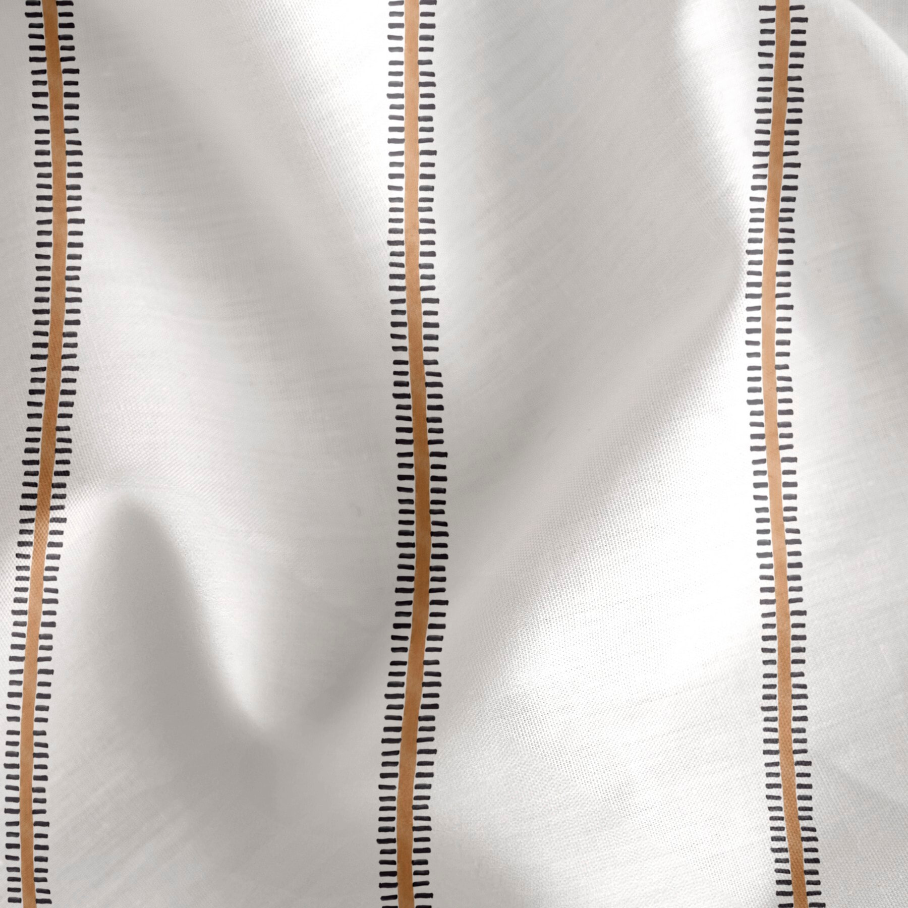 Housse de coussin Laroa ocre