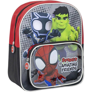 Mochila infantil de spidey unisex niños, rojo, pequeña