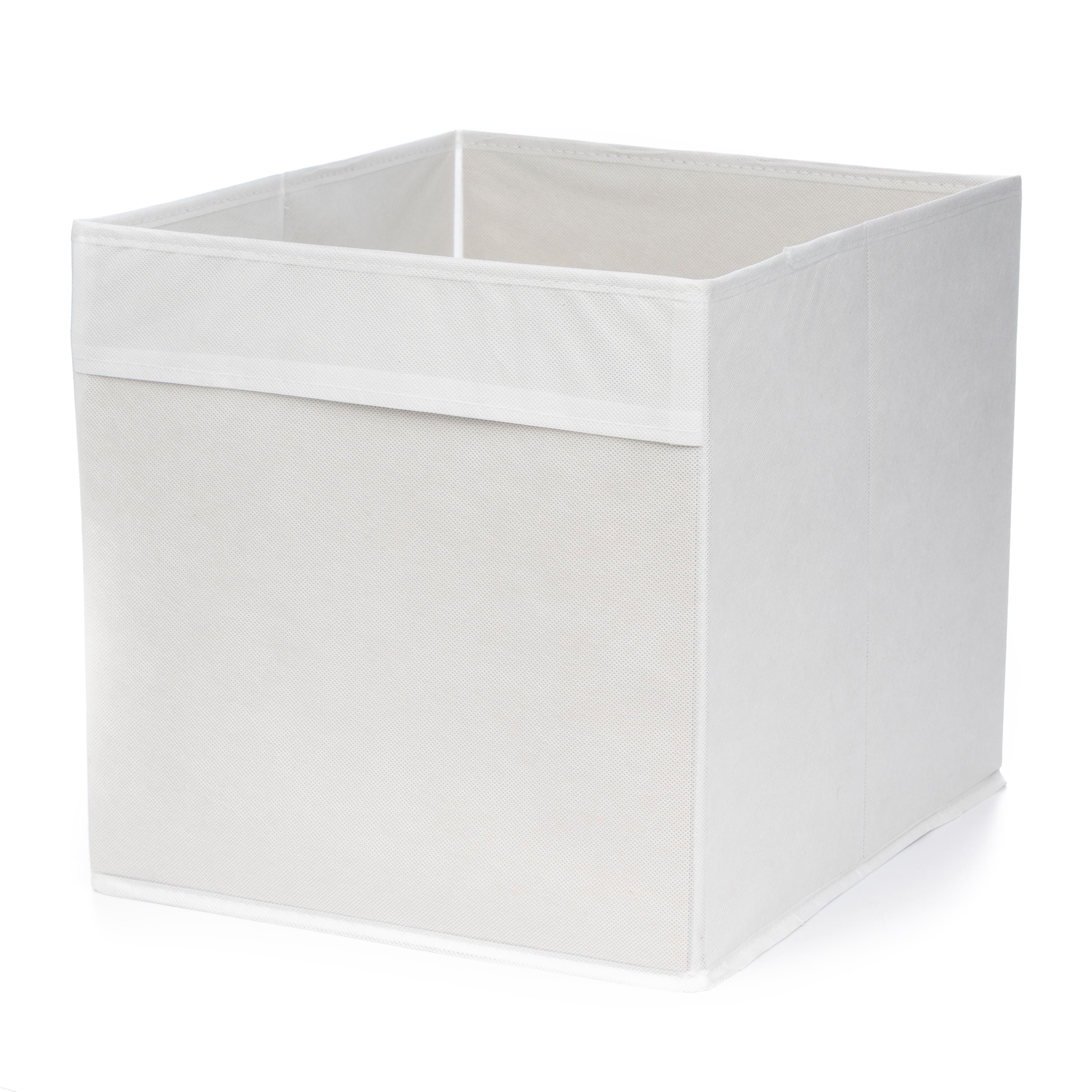 Caja de almacenamiento plegable con base convertible en tapa. 34x38x34 cm.