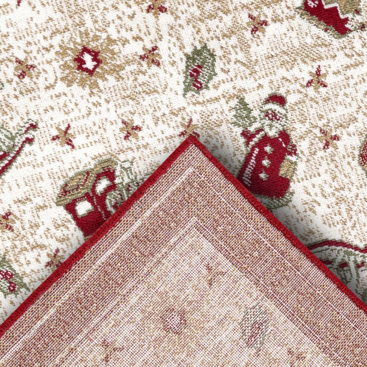 Tapis salon ou chambre enfant,  motif fêtes de SANTA 1, kilim original, entretien facile