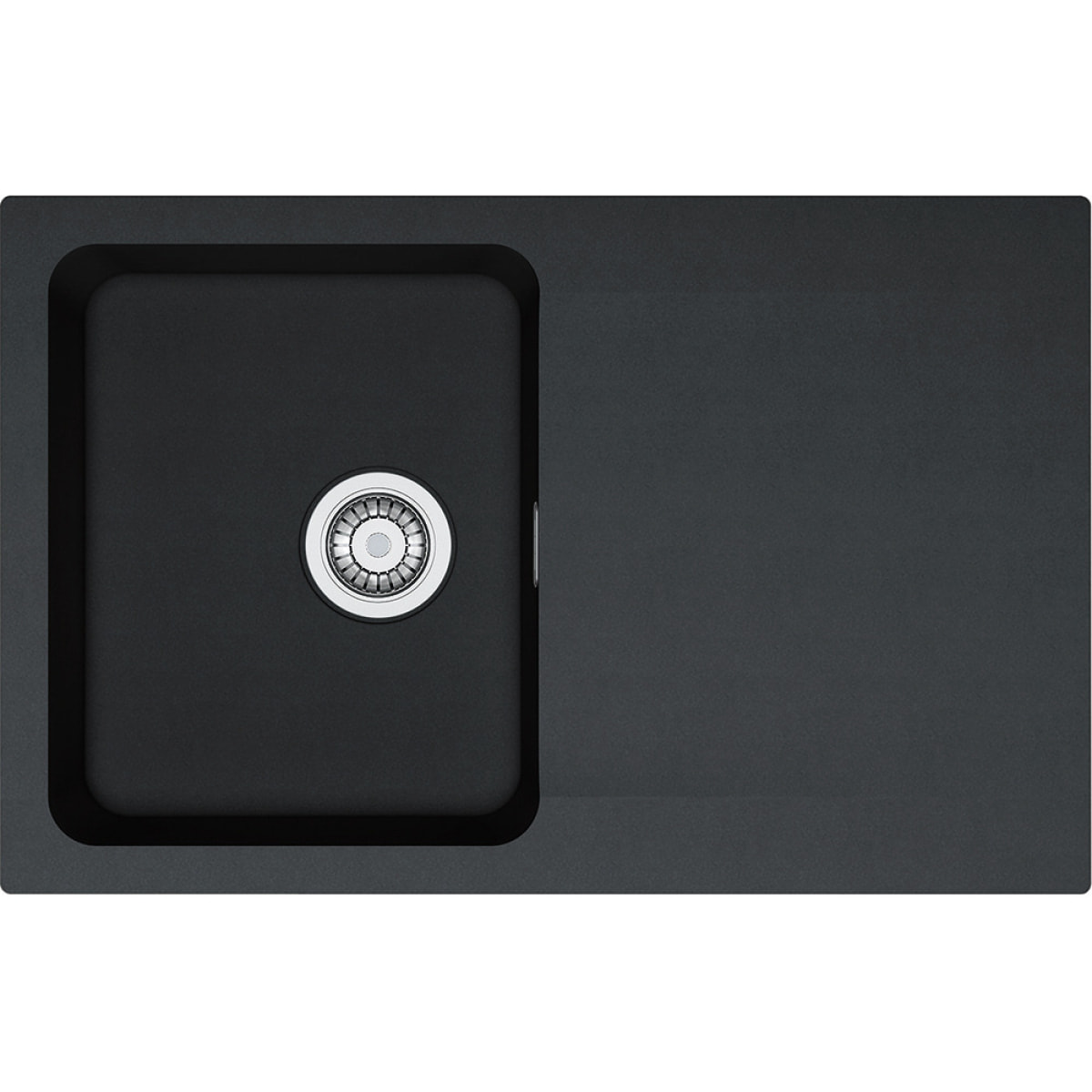 Orion - OID 611-78 évier de cuisine à encastrer Tectonite® Carbone