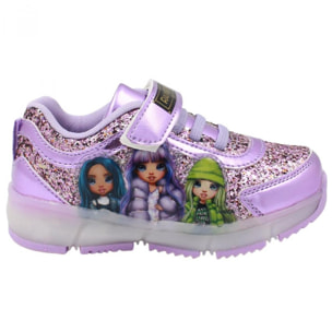 Scarpe Sneakers con luci Rainbow High Viola Lei Rainbow High Viola