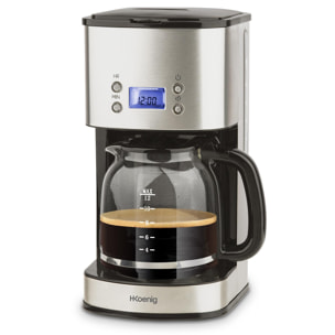 Cafetera de Goteo Programable, 1000 W, 12 Tazas, 1.5 Litro.