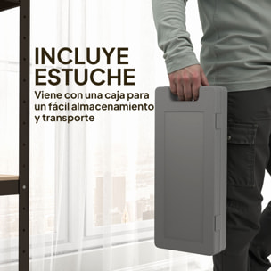 Juego de Mancuernas de 6 Piezas Total 6 kg, 2x1,5 kg, 2x1 kg, y 2x0,5 kg, Mancuernas Hexagonales con Revestimiento de PU con Maletín para Ejercicio en Casa, Gimnasio, Multicolor