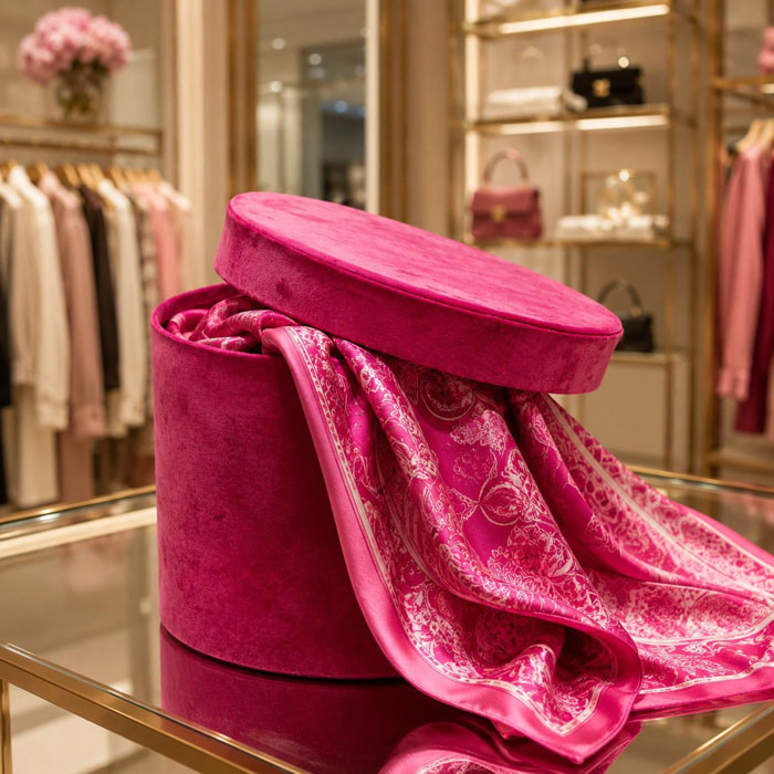 Cappelliera velluto - Pezzi 2 - ROSSO - Bianchi Dino SpA