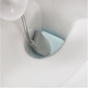 Flex™ Plus Brosse de toilette avec espace de rangement pour détergents ou aérosols, Gris clair (70516)