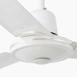 ECO INDUS M Ventilador de techo blanco