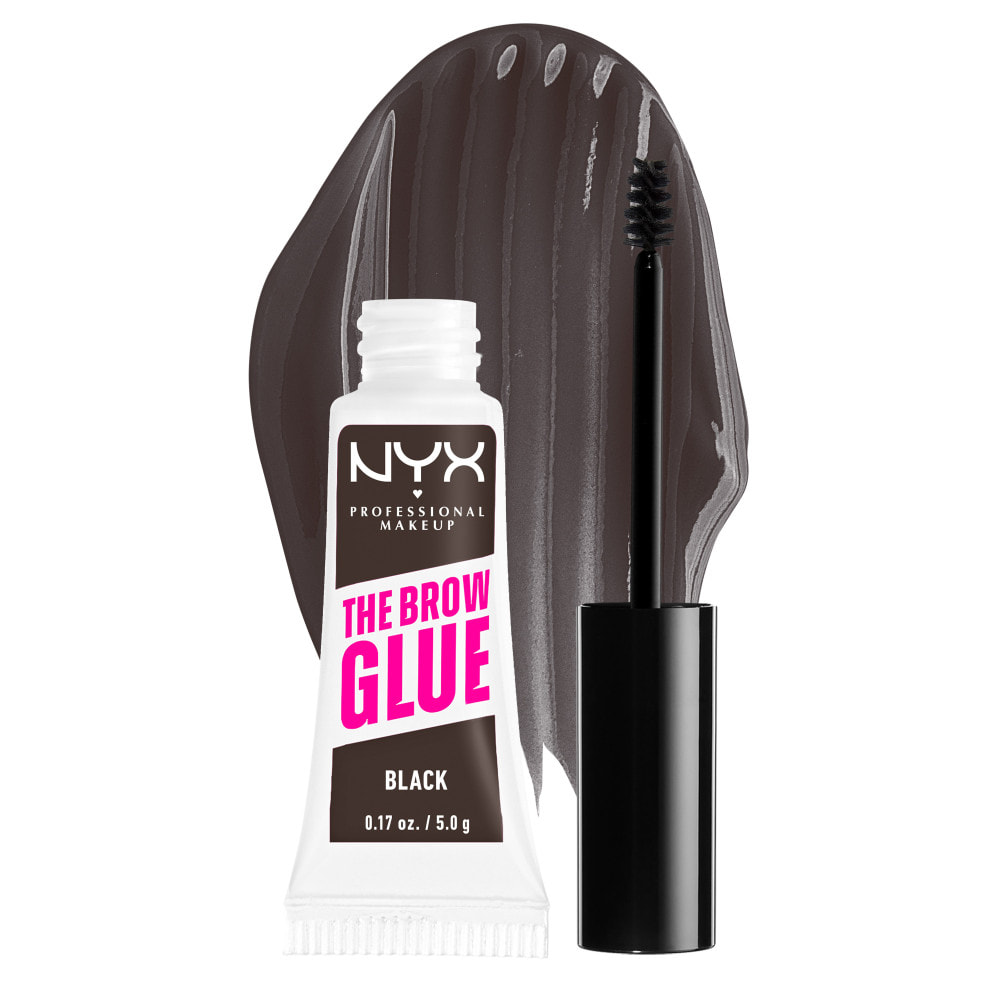 NYX Professional Makeup The Brow Glue Colle fixatrice sourcils Black