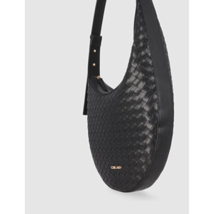 Bolso - Negro - Medida: 29 cm x 26 cm x 5 cm