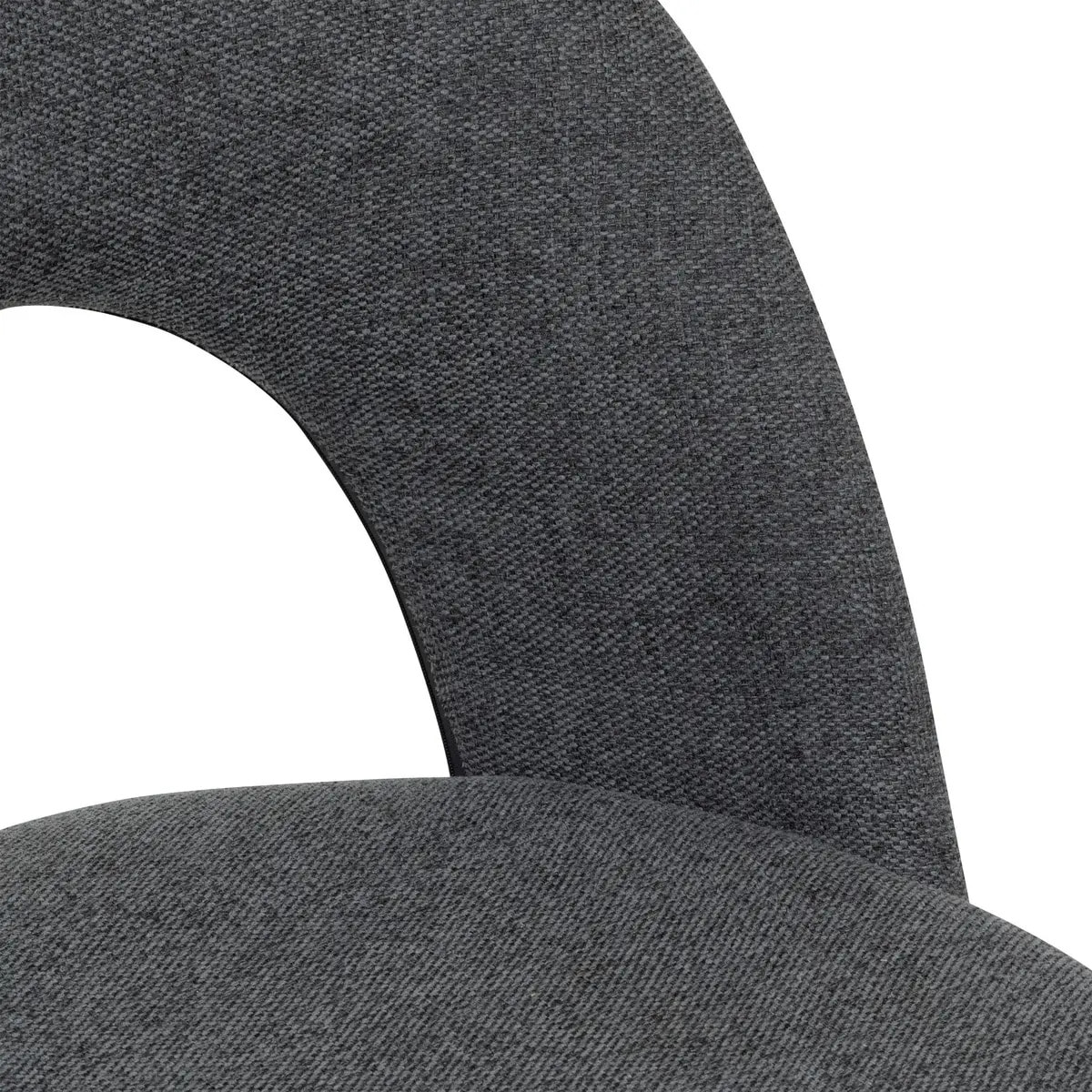 Chaise "Raven" gris