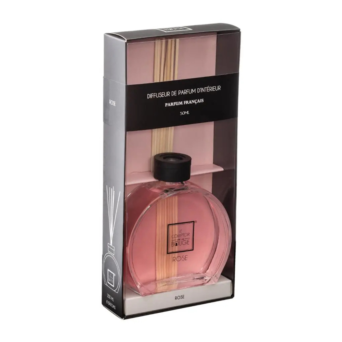 Diffuseur de parfum "Haly" - rose - 50 ml