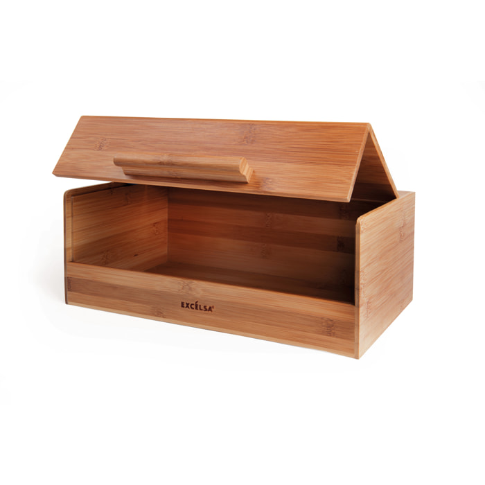Boîte à pain Excelsa- Eco Living, Bambou Bois Naturel