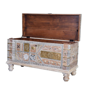 Baúl - madera de mango - 100x40x57cm