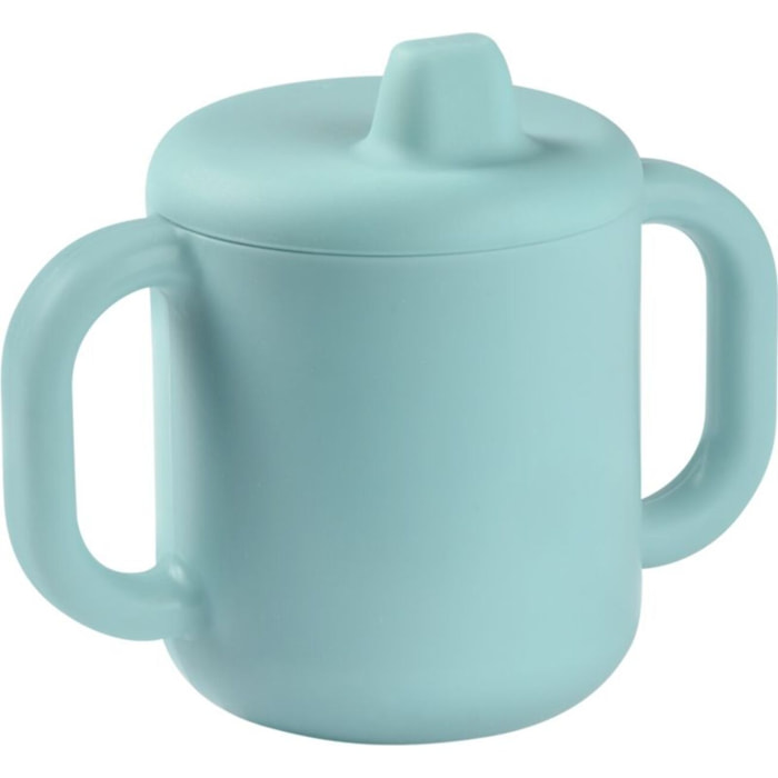 Tasse BEABA d apprentissage silicone blue