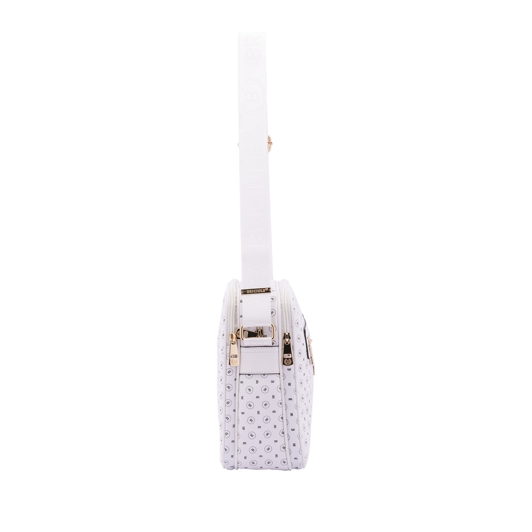 Borsa a tracolla da donna - Modello Iduna - Ecopelle e poliestere - 24.0 x 29.0 x 11.0 cm