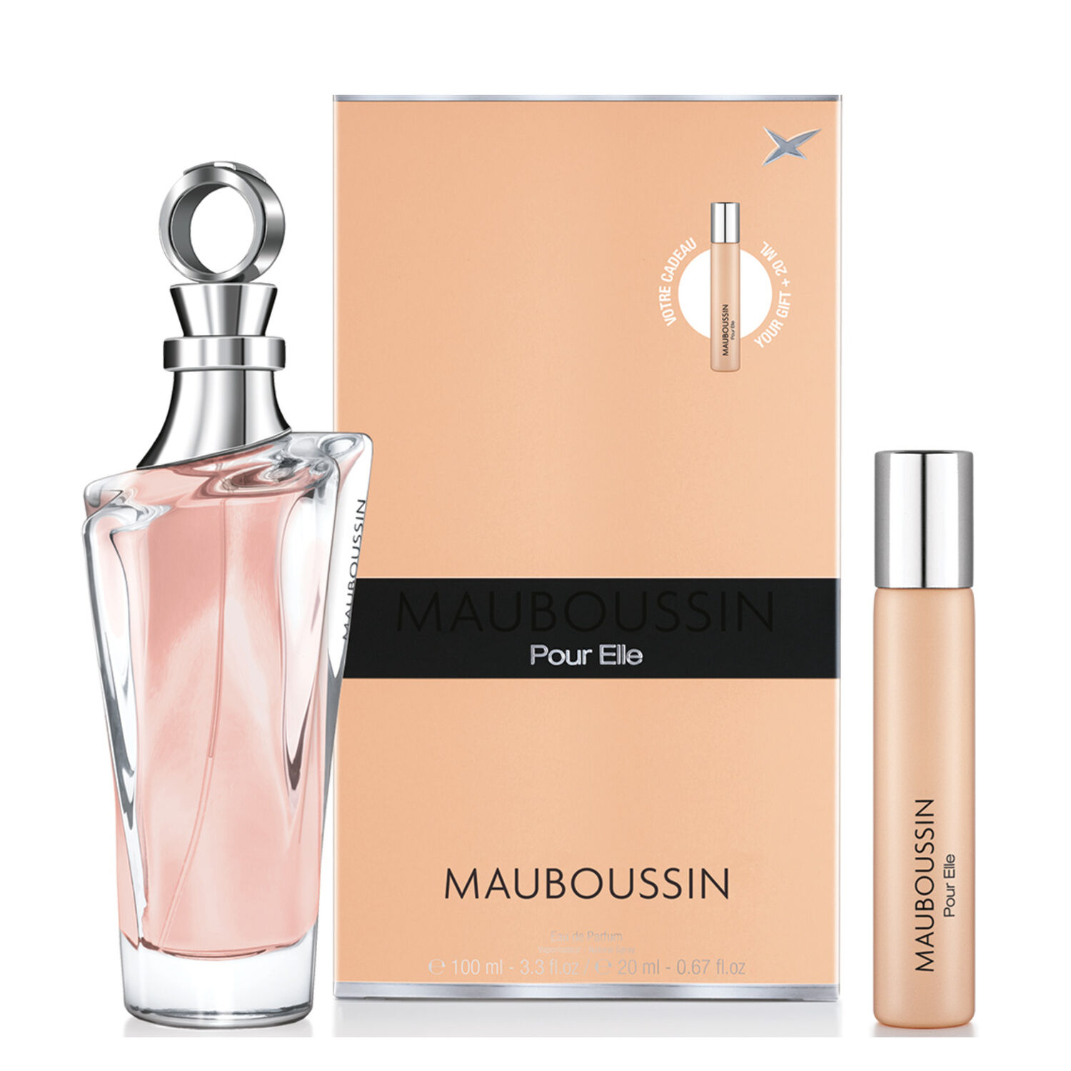 Mauboussin pour Femme - Coffret Eau de Parfum 100ml + Vaporisateur 20ml